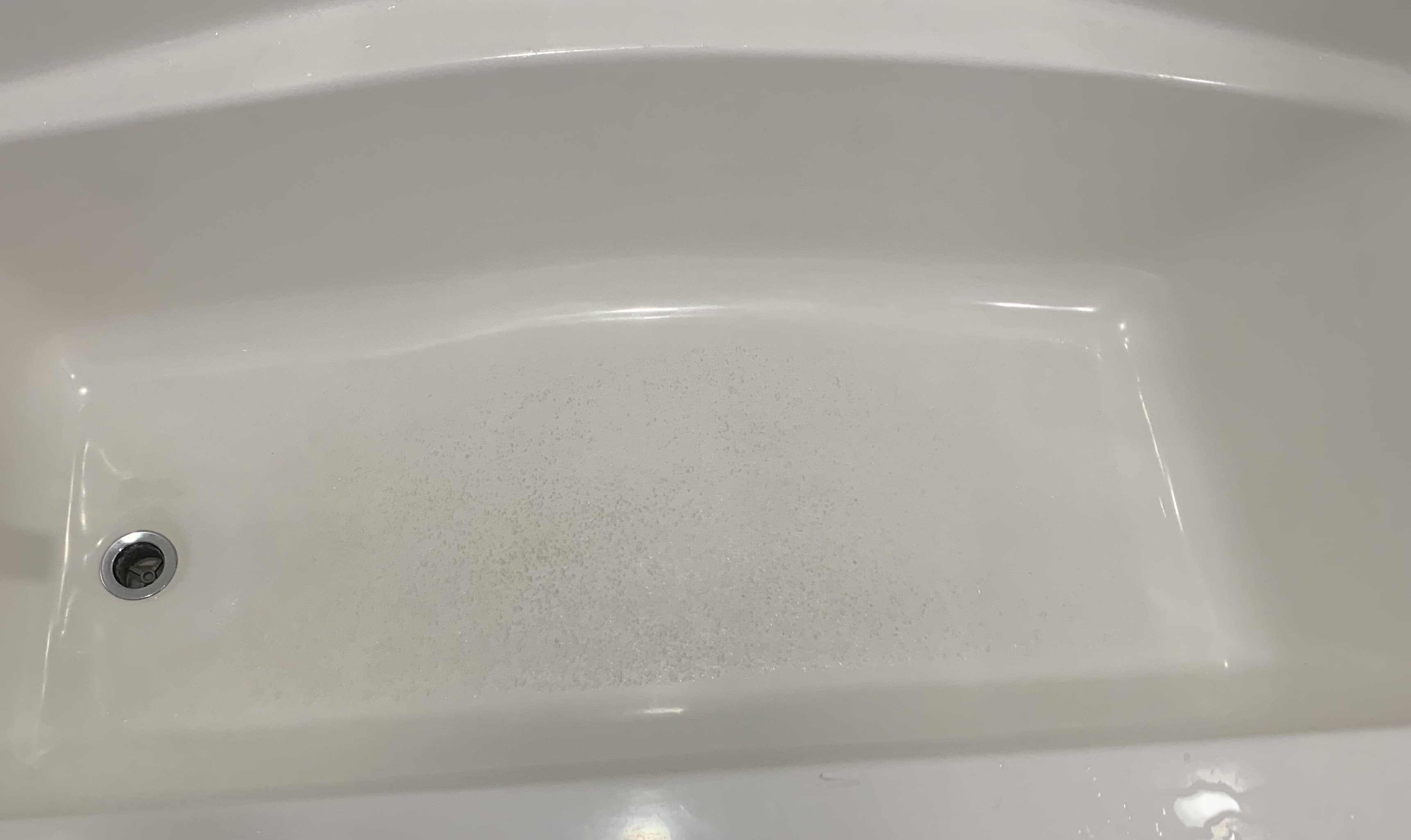 Bathtub cleaned by competition